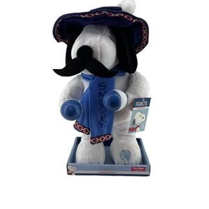 Peanuts Snoopy Holiday Animated Plush Plays Feliz Navidad By Dan Dee